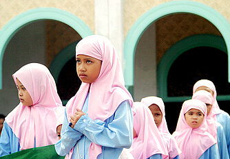 Muslimische Kinder auf den Philippinen.