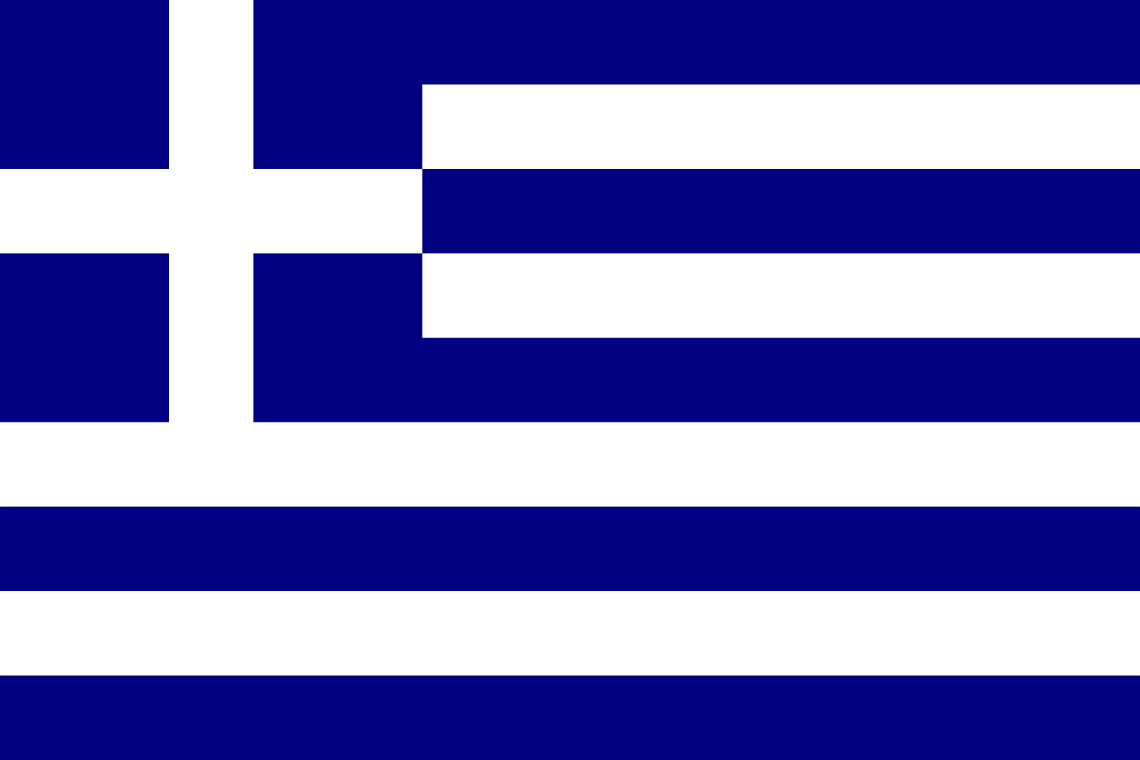 Griechenlands Flagge